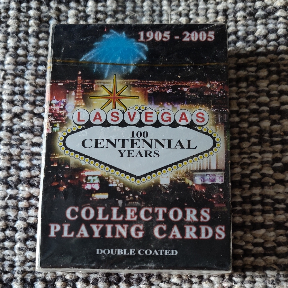 Las Vegas Centennial Collectors Playing Cards